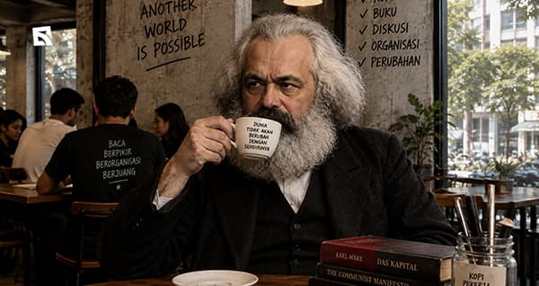 Marx Mungkin Kesal Melihat Kita Nongkrong